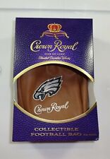 Limited Edition Philadelphia Eagles Crown Royal Leather Bag & Box picture