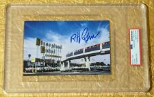 Bob Gurr Autograph Walt Disney Imagineer PSA Signed Disneyland Photo picture