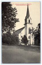 c1940's St. Joseph Catholic Church Independence Iowa IA Unposted Postcard picture