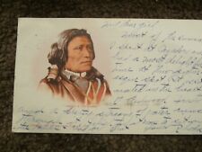 POSTCARD DETROIT PHOTOGRAPHIC 1899 YAMPI A UTE RUNNER NATIVE AMERICAN picture