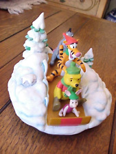 DISNEY WINNIE THE POOH & FRIENDS ON SNOW SLED, NEW IN ORIGINAL BOX picture