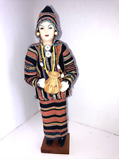 Vintage Vientiane Lao Figure Bouachanh Handicrafts picture