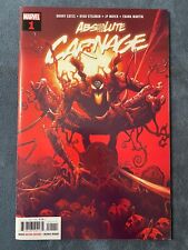 Absolute Carnage #1 2019 Marvel Comic Book Donny Cates Ryan Stegman Cover VF+ picture