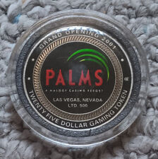 Palms Casino Limited Edition $25 Gaming Token 