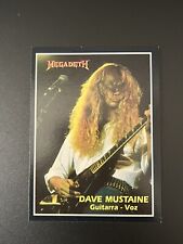 Dave Mustaine MEGADEATH 1994 Ultra Figus International Rock Cards picture