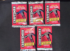 1995-96 Craftsman Collector Tool Packs BRAND NEW SEALED - lot of 5 packs picture