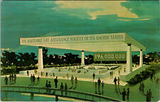New York World's Fair Equitable Life Assurance Society 1964-1965 Chrome Postcard picture