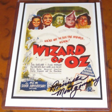 Priscilla Montgomery Clark signed autographed photo Wizard of Oz Child Munchkin picture