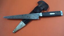 antique early XXc german W.R.Kirschbaum Solingen creole dagger knife horn scales picture