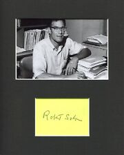 Robert Solow 1987 Nobel Prize Economic Rare Signed Autograph Photo Display picture