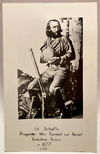 RPPC Ed Schieflin, Founded & Named Tombstone, Arizona AZ Vintage Postcard picture