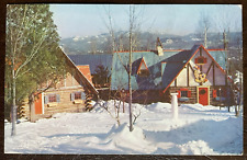 Postcard Santa's Workshops Adirondack Mountains North Pole New York Vintage picture