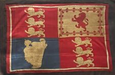 Antique Royal Standard Flag Royal Banner 58cm X 86cm Cotton picture