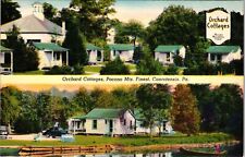 Canadensis PA-Pennsylvania, Orchard Cottages, Antique Vintage Souvenir Postcard picture