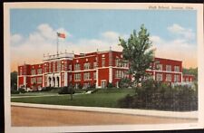Ironton Ohio OH High School Building View c1930s 1936 Postcard A42 picture