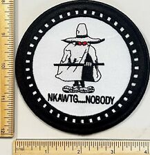 RARE - BLACK OPS MILITARY PATCH – NKAWTG…NOBODY BLACK OPS AIR REFUELING SQUADRON picture