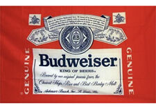 🍺 Budweiser Beer Flag / 58” X 34” NEW picture