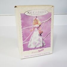 NEW Vintage Hallmark Keepsake Ornament - Springtime Barbie Doll Easter 1995 picture