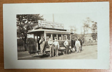 Reading, Pa. One Of Reading's First Street Cars RPPC Post Card Trolley Horse picture