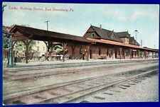 Lackawanna Railway Station, East Stroudsburg, Vintage Postcard Great Condition picture