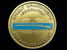 Combat Infantrymen's Association New England Regiment Challenge Coin picture