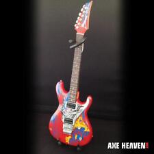 AXE HEAVEN Joe Satriani Signature Silver Surfer MINIATURE Guitar Display Gift picture