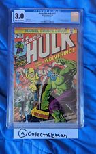 Incredible Hulk #181 CGC 3.0 1974  1st app. Wolverine Marvel picture