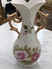 Vintage Vase Lefton Exclusives Japan Trademark 4072 Hand Painted picture