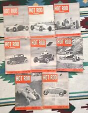 (8)1949 (2nd Year) Hot Rod Magazine-Good Condition picture