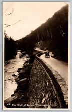The Wall of Jerico. Wilmington Notch. New York Real Photo Postcard RPPC picture