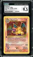 1st Edition Base Set Charizard CGC 9.5 Mint Plus Pokemon 1999 picture