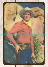 1951 Gene Autry Comics cowboy metal tin sign buy art prints online picture