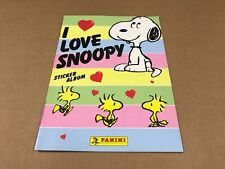 Vintage 1986 Panini Peanuts - I Love Snoopy - Sticker Album Unused picture