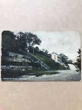 Chester Cliff, Chester, Illinois Stairs Big House Trees Germany August 28, 1908  picture