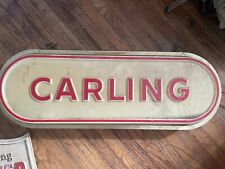 Antique Vintage Carling Liquor Light Sign Advertising  picture
