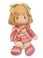 Vintage Precious Moments Pink 1990 Limited Edition Sweet 16 Blonde Doll -15” picture