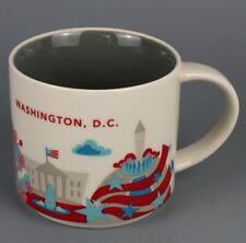 Starbucks WASHINGTON DC Coffee Mug 2014 You Are Here Collection 14 oz Cup picture