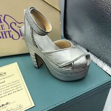 Vintage Raine Just Right Gift Shoe Figurine Silver Cloud picture
