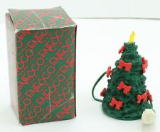 Enesco - Christmas Tree with Bows Holiday Light Decor - 1989 picture