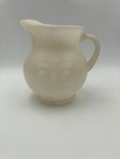 Vintage White Off White Plastic Kool-Aid Man  Pitcher  Used Fair Condition picture