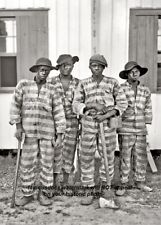 1905 Chain Gang PHOTO Prisoners Jail Inmates Georgia Convicts Prison picture