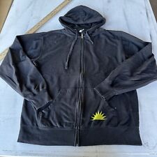 GREEN FLASH Brewing Co San Diego Brewing Hoodie Chili Stout Black Rare Sz XL picture