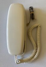 Vintage AT&T 210 White Slimline Touchtone Phone Retro 1980's Trim Line picture
