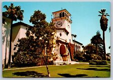 Postcard California Santa Barbara County Courthouse c1976 5L picture