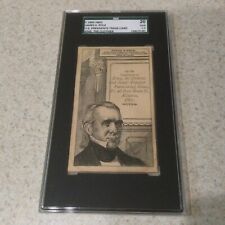 c.1885 H602 U.S. Presidents Trade Card - James K. Polk SGC Fair 1.5 picture