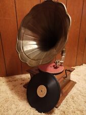 Antique Gramophone Fully Functional Working Gramophone Record Player picture