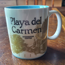 Starbucks Coffee Playa Del Carmen Global Icon Collector Series Mug 16 oz 2016 picture