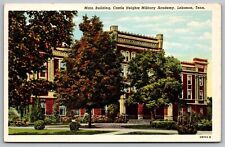 Lebanon Tennessee Castle Heights Military Academy Streetview WB Postcard picture