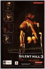 Silent Hill 3 Print Ad Game Poster Art PROMO Original PlayStation 2 PS2 Konami picture