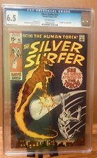 SILVER SURFER #15 ~~ CGC 6.5 ~~ the Silver Surfer vs the Human Torch  ~ 1970 picture